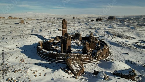 Kars, Turkey Ani Site of Historical Cities, The Church of King Gagik (Gagikasen) photo