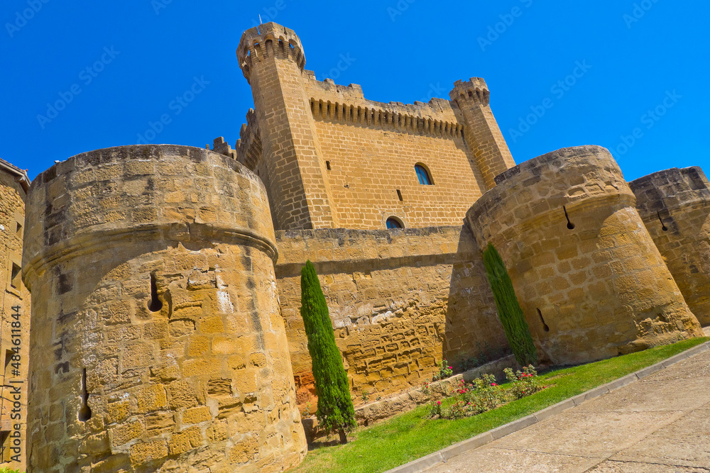 Palace-Castle of Sajazarra, XV Century, Sajazarra, La Rioja, Spain, Europe