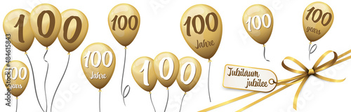 jubilee balloons 100 years