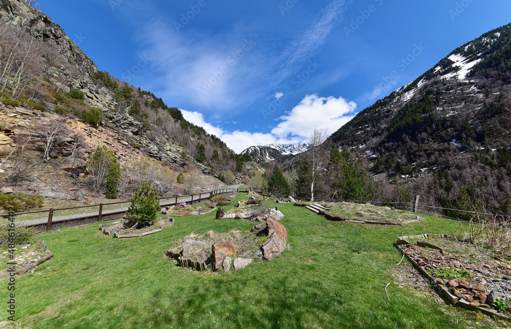 Andorra - Ordino - Parc Natural de la Vall de Sorteny - Botanischer Garten