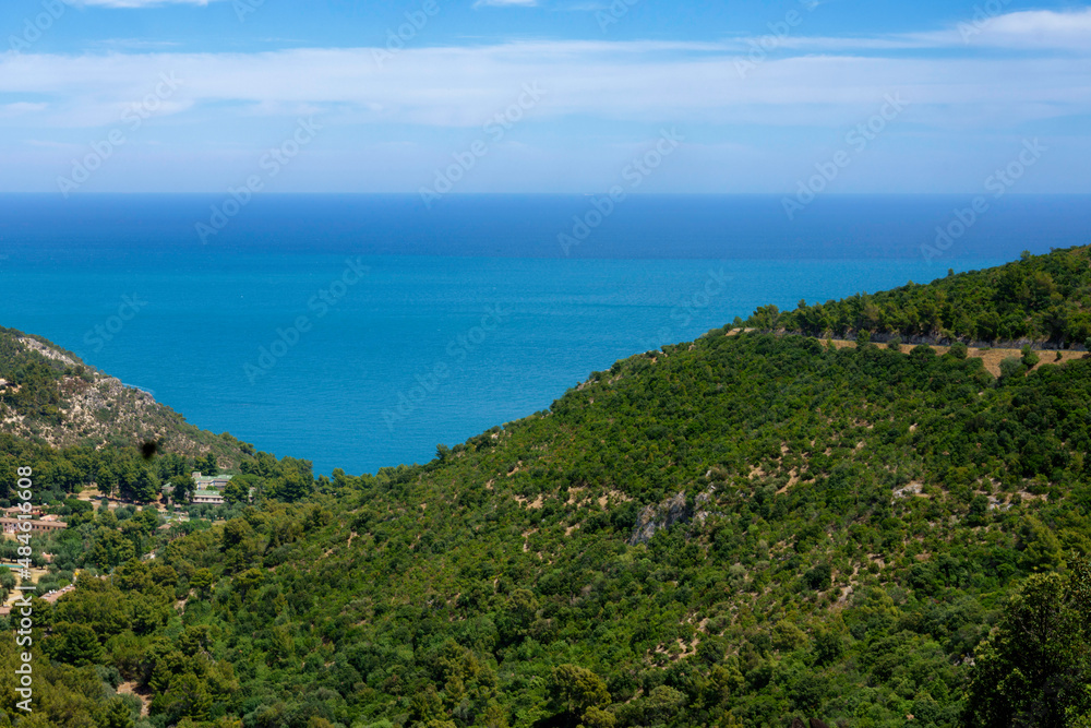 Coast of Pugnochiuso, Gargano, Apulia, Italy