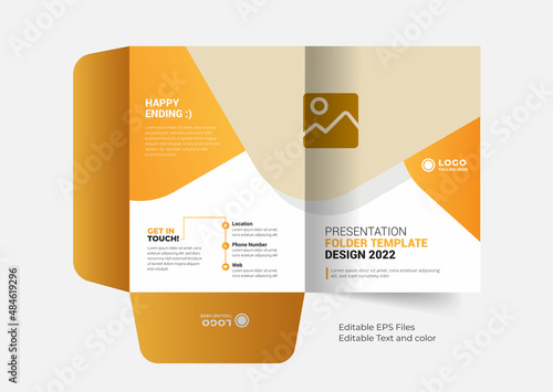  Presentation Folder Design,  Creative Presentation Folder Design 