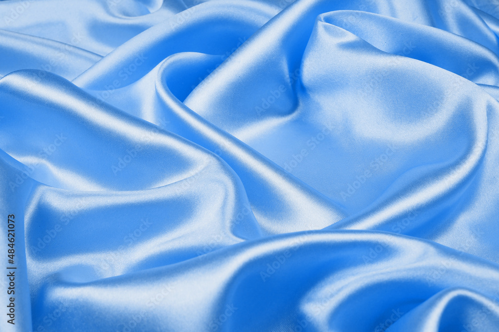 Smooth elegant blue silk or satin texture can use as abstract background. fabric texture background Smooth elegant blue silk or satin texture can use as abstract background. fabric texture background