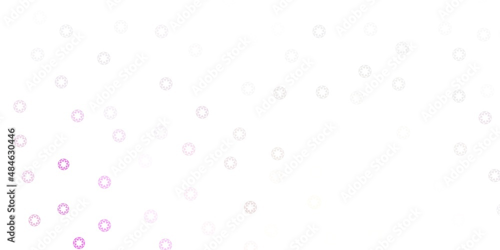 Light pink vector layout with circle shapes. Light pink vector layout with circle shapes.