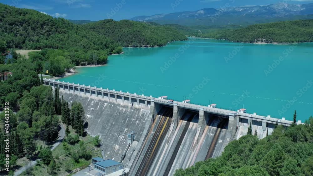 Embalse de Sant Ponç comarca del Solsonés Lerida Spain Embalse de Sant Ponç comarca del Solsonés Lerida Spain