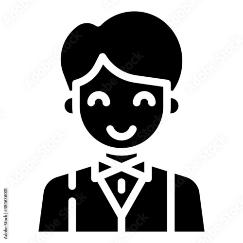 CROUPIER glyph icon,linear,outline,graphic,illustration
