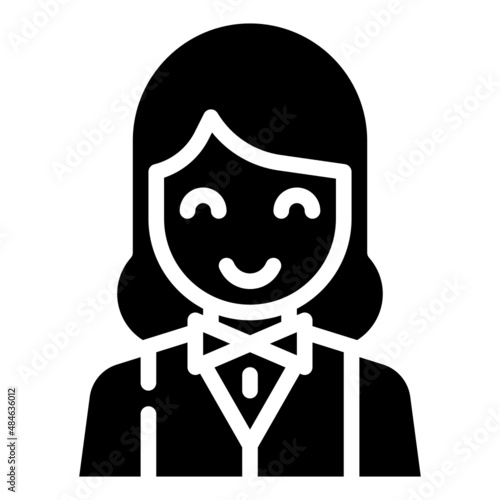 CROUPIER glyph icon,linear,outline,graphic,illustration