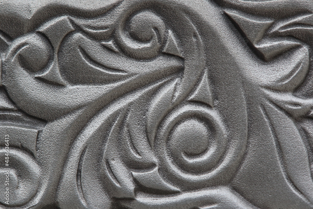 close-up of picture frame made of tin close-up of picture frame made of tin