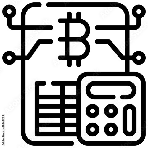 CALCULATOR line icon,linear,outline,graphic,illustration