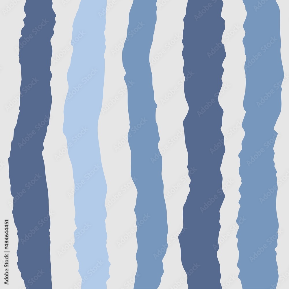 Tile vector pattern with pastel blue and grey stripes