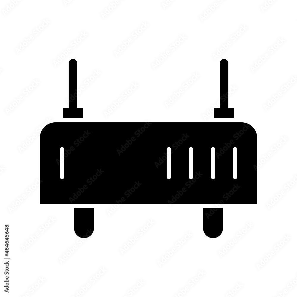 Router Icons Stock Vector Adobe Stock