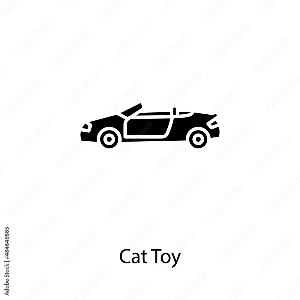 Car Toy icon in vector. Logotype