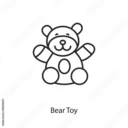 Bear Toy icon in vector. Logotype © Vectors
