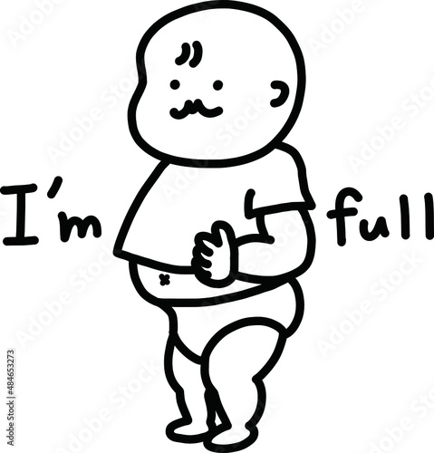 Baby I'm full 