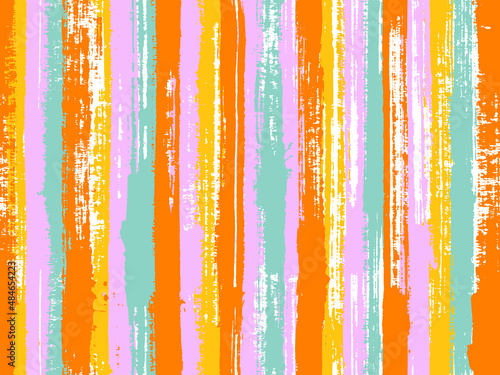 Parellel gouache vertical lines seamless backdrop.