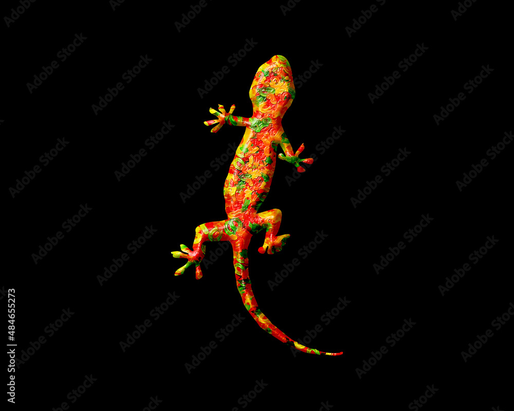 Lizard Gecko reptile Emblem Sign, Jellybeans Yummy sweets Colorful jelly Icon Logo Symbol illustration