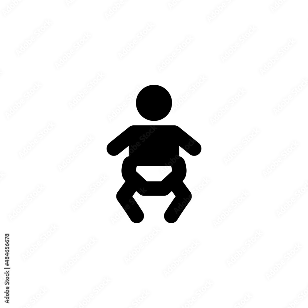 Baby sign icon Baby sign icon