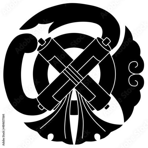 立花宗茂の家紋です。祇園守といいます。