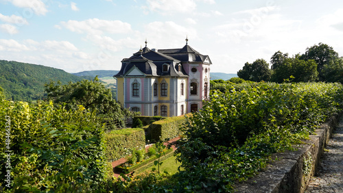 Dornburger castle on a sunny day in Germany photo