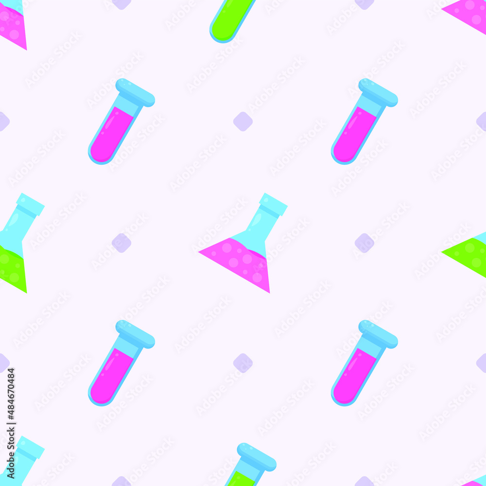 Seamless Pattern Abstract Elements Education School College Study Glass Flask Vector Design Style Background Illustration Texture For Prints Textiles, Clothing, Gift Wrap, Wallpaper, Pastel Seamless Pattern Abstract Elements Education School College Study Glass Flask Vector Design Style Background Illustration Texture For Prints Textiles, Clothing, Gift Wrap, Wallpaper, Pastel
