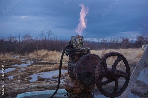 Thermal springs Wild Ozerki in Kamchatka photo