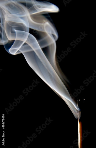 Streichholz Rauch 1
