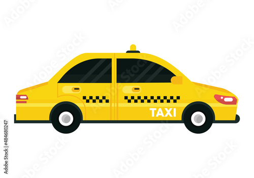 Foto sedan taxi car