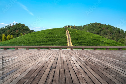 Road ground and outdoor natural scenery