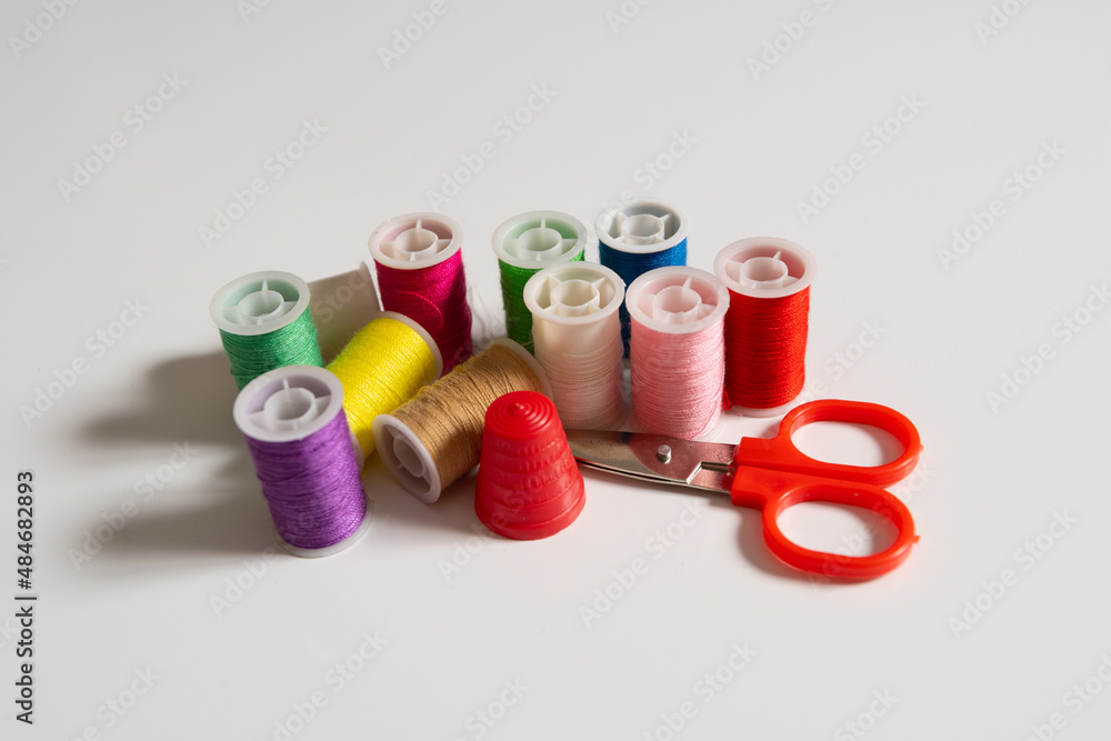 a set of sewing threads bobbin craft material hobby color a set of sewing threads bobbin craft material hobby color