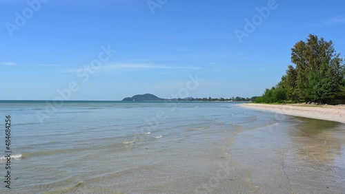 Wallpaper Mural Beautiful seascape with endless horizon at Chao Lao Beach chanthaburi thailand.
 Torontodigital.ca