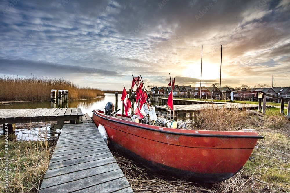 Naklejka premium fischerboot