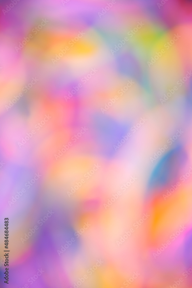 abstract blured rainbow colors lights