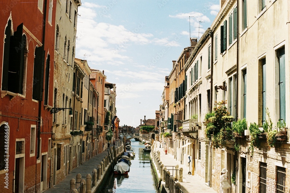 Venice, gondola, summer