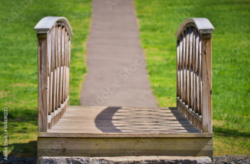 Εκτύπωση καμβά Small foot bridge