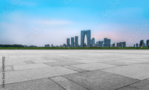 Road Surfaces and Financial District Buildings