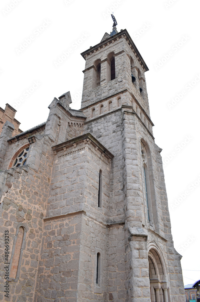 Iglesia Santa María de Lillet, La Pobla de Lillet Barcelona España
