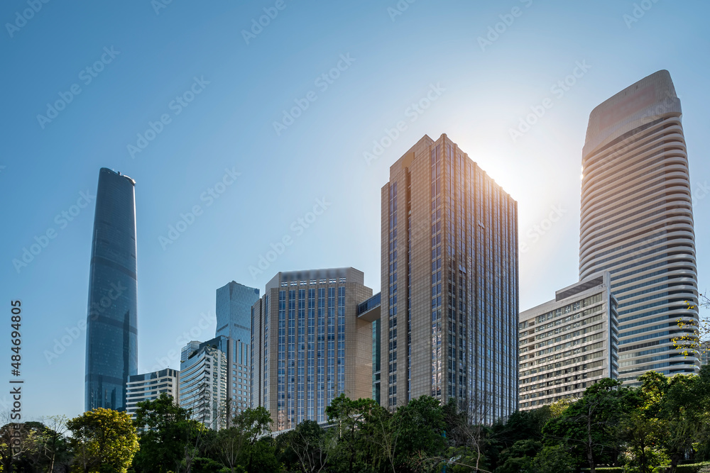 Guangzhou Financial Center Modern Office Building