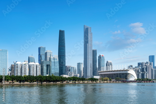 Guangzhou Financial Center Modern Office Building © 昊 周
