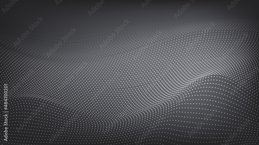 3d halftone pattern abstract gray dots on a grey gradient background vector stock illustration 3d halftone pattern abstract gray dots on a grey gradient background vector stock illustration