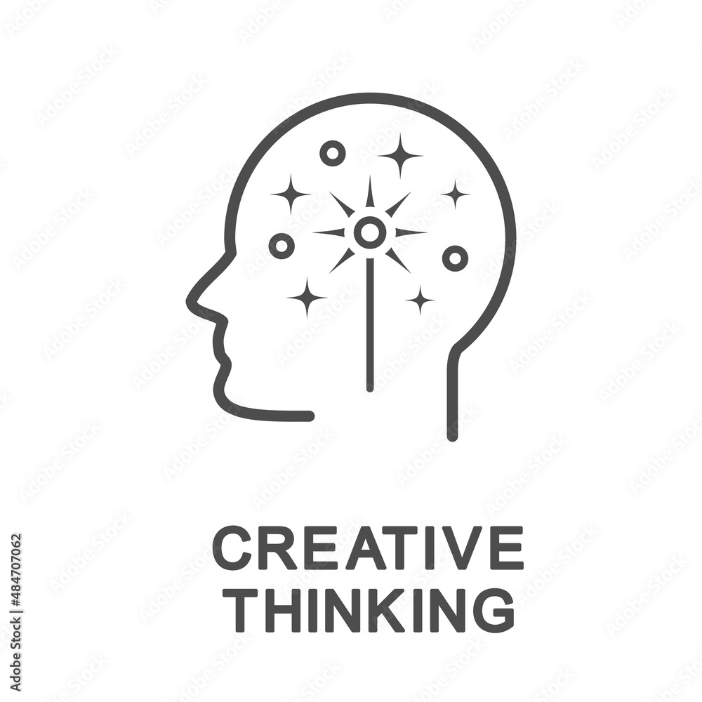 Fotografie Icon – creative thinking