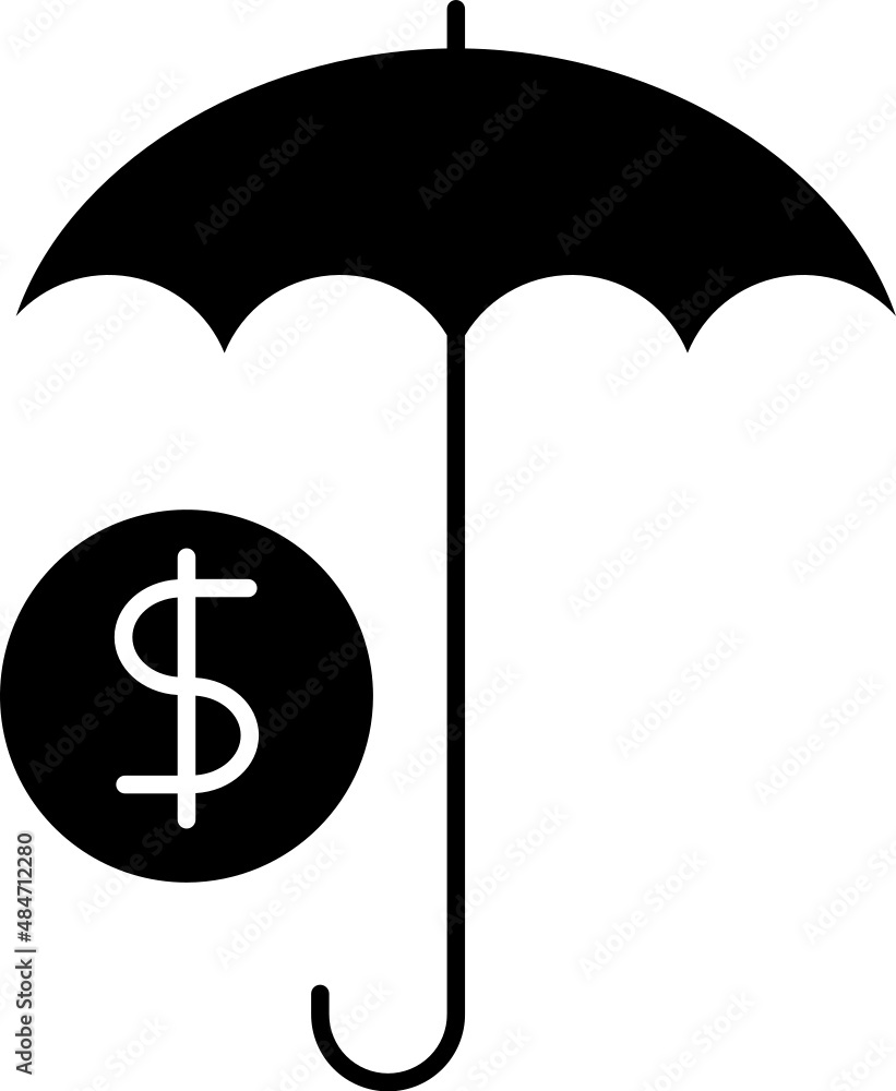 Money insurance icon Money insurance icon