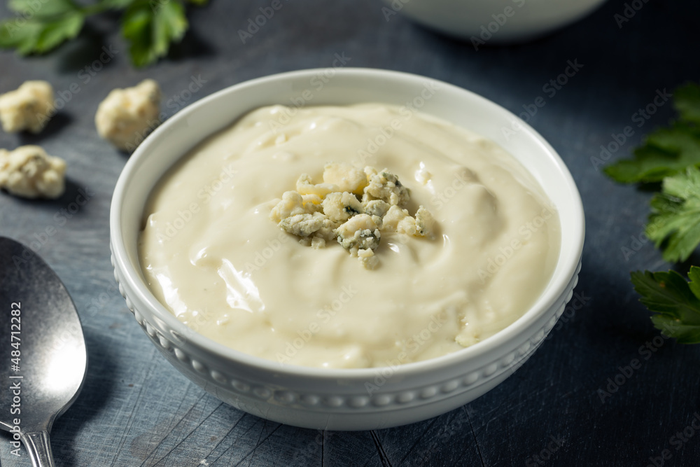 Homemade Organic Blue Cheese Dressing Homemade Organic Blue Cheese Dressing