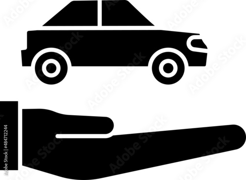 Car insurance icon