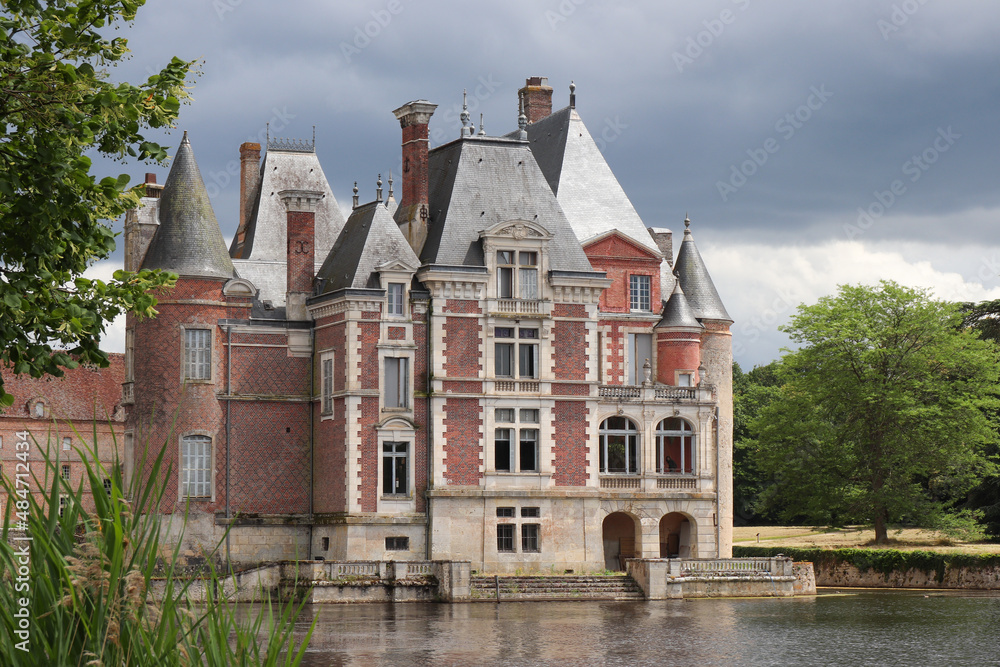 Centre - Loiret - Chateau de La Bussière - Façade renaissance