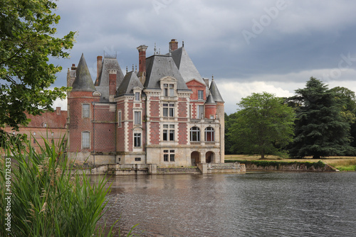 Centre - Loiret - Chateau de La Bussière et ses chemins de promenades