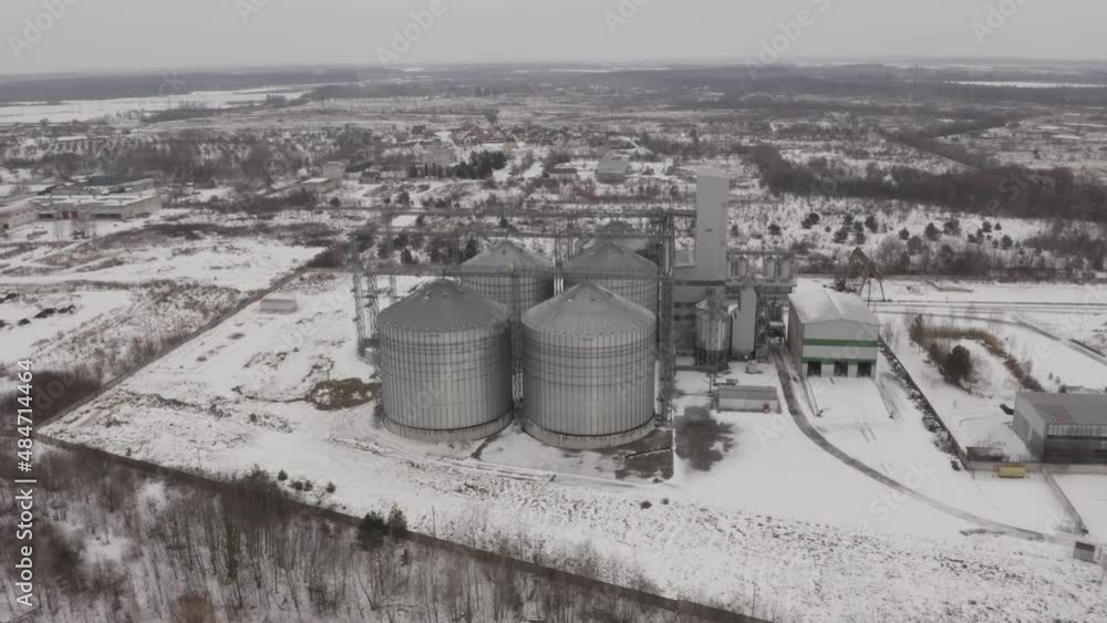 Buildings Of The Feed Elevator Complex Buildings Of The Feed Elevator Complex