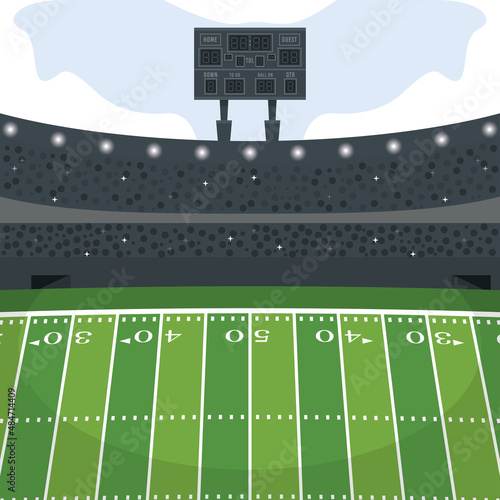 american football stadium