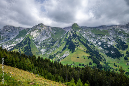 Aravis Mountain range, France