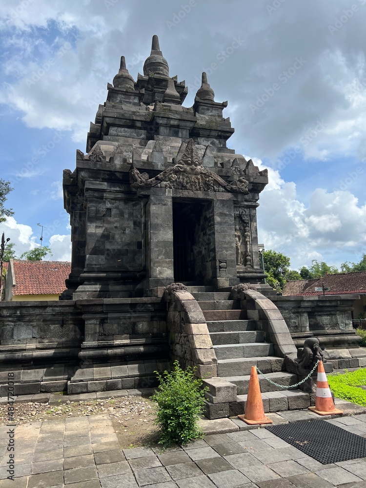 パオン寺院 ボロブドゥール寺院 ジョグジャカルタ ジャワ島 インドネシア 東南アジア