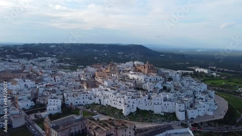 Aerial view of Ostuni 